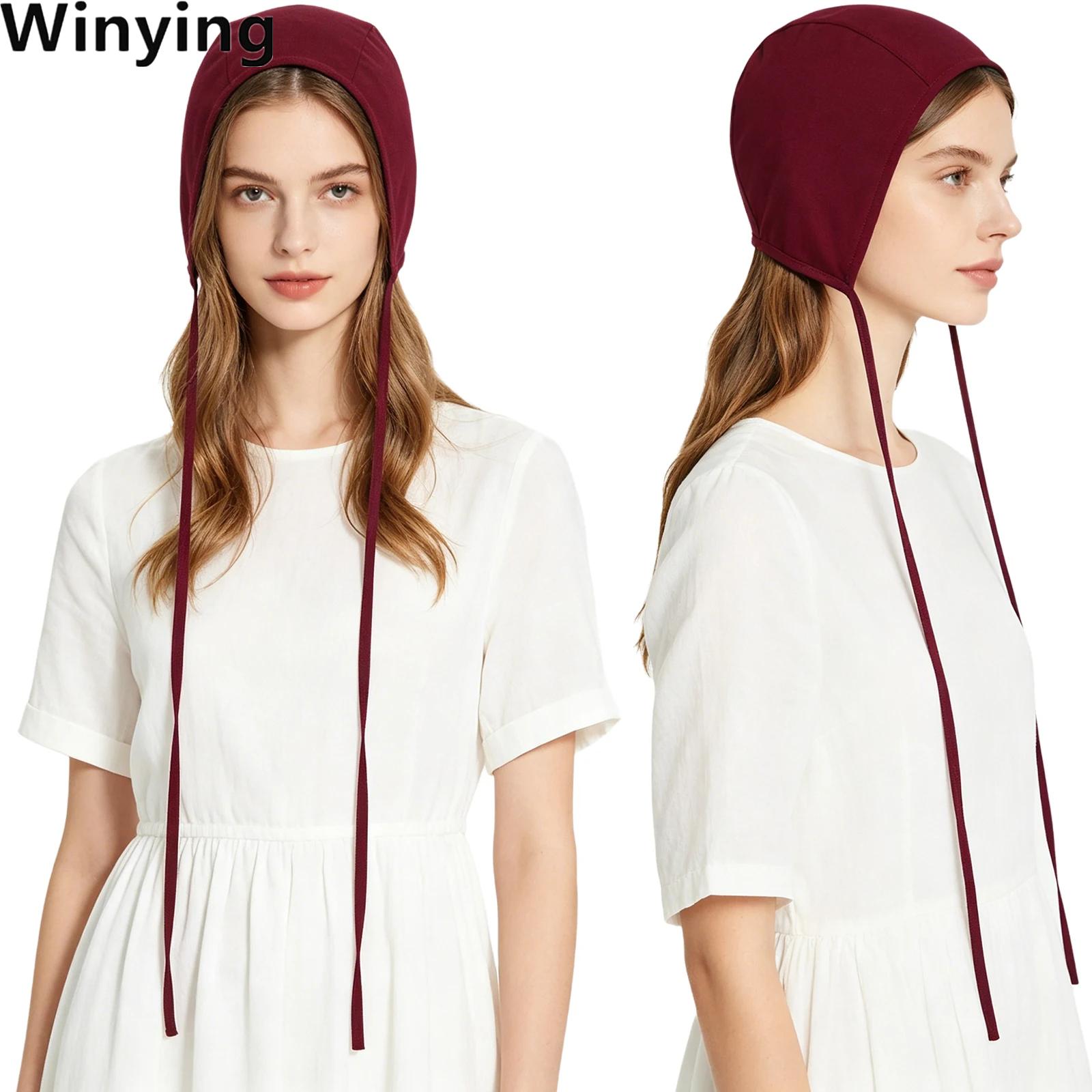 Women'S Victorian Era Accessories - Women Medieval Victorian Colonial Coif Cap