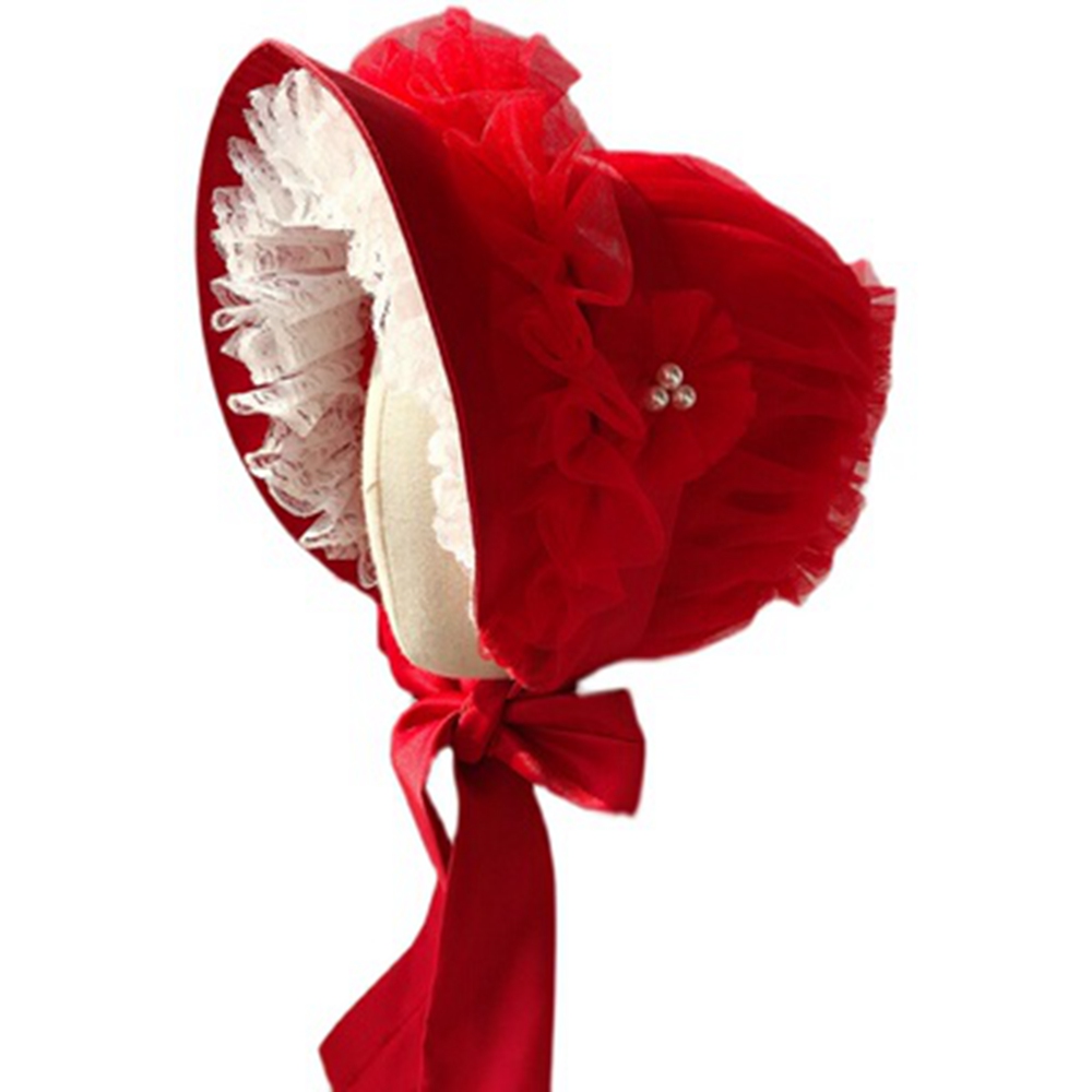 Women'S Victorian Era Accessories - Elegant Bonnet Cap Vintage Lolita Victorian