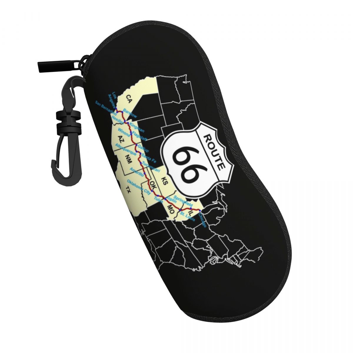 Custom Route 66 Map Shell Eyeg - Women Accessories Usa ulasan dan harga