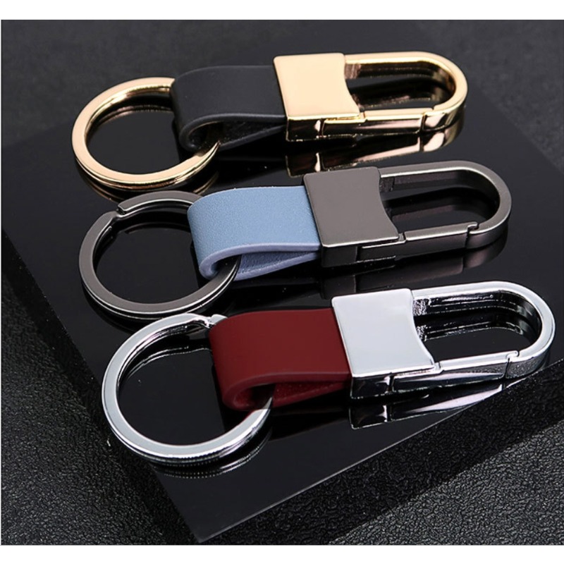 Fashion Leather Keychains Cust - Women Accessories Logo ulasan dan harga