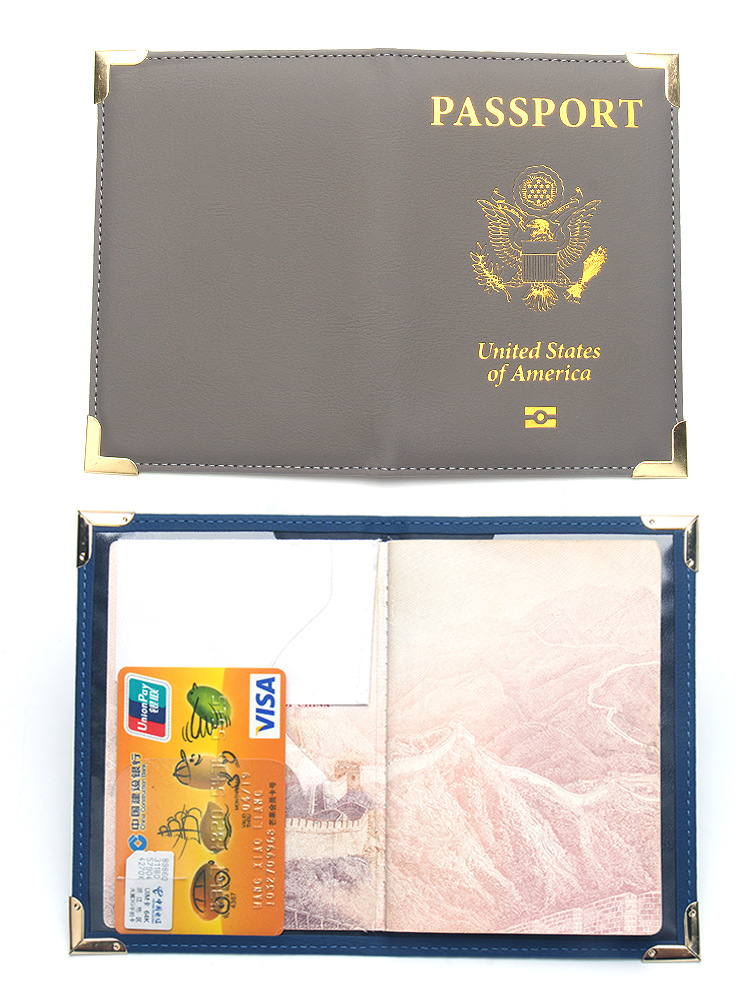 USA Passport Cover Travel Wall - Women Accessories Usa ulasan dan harga