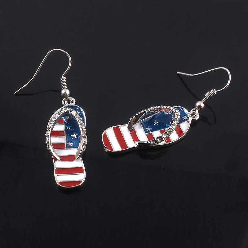 American Flag Earrings USA Dro - Women Accessories Usa ulasan dan harga