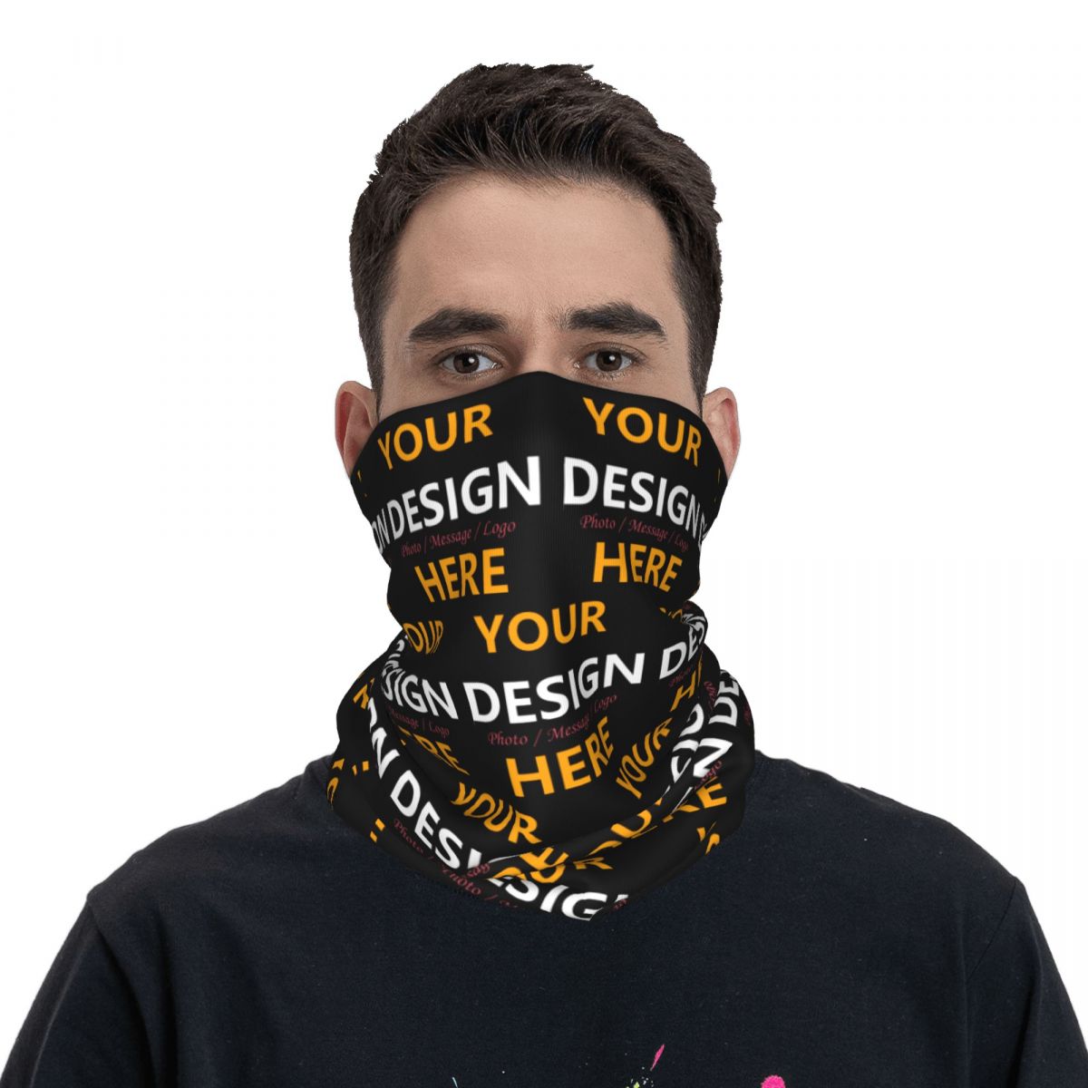 Custom Your Design Here Bandan - Women Accessories Logo ulasan dan harga