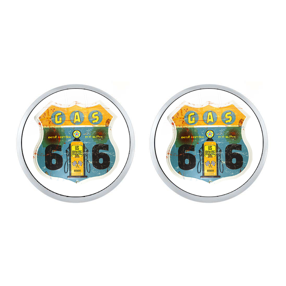 New Route US 66 Earrings 12mm  - Women Accessories Usa ulasan dan harga