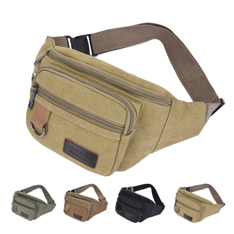 Chest Bag Canvas Waist Bag Wom - Women Accessories Pouch ulasan dan harga