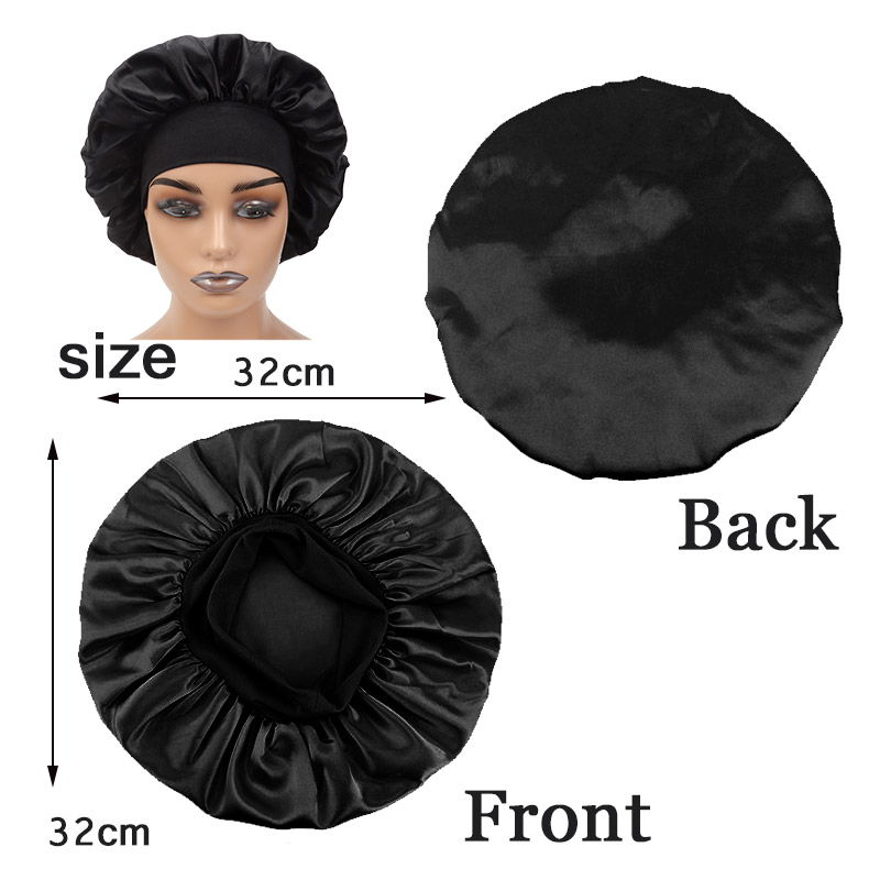 Comfy Satin Hair Bonnet 3 Pack - Women Accessories Logo ulasan dan harga