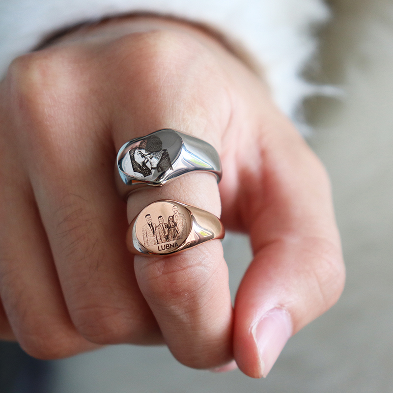 Custom Engraved Picture Logo N - Women Accessories Logo ulasan dan harga