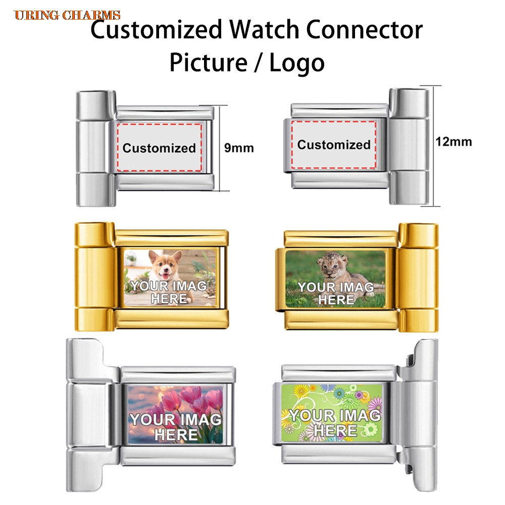1 pair Picture Logo Customized - Women Accessories Logo ulasan dan harga