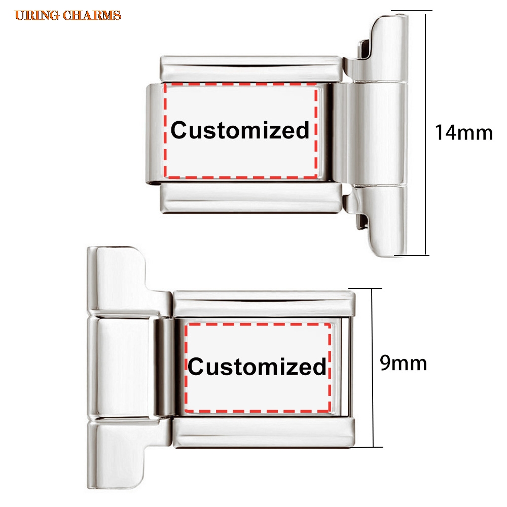 1 pair Picture Logo Customized - Women Accessories Logo ulasan dan harga