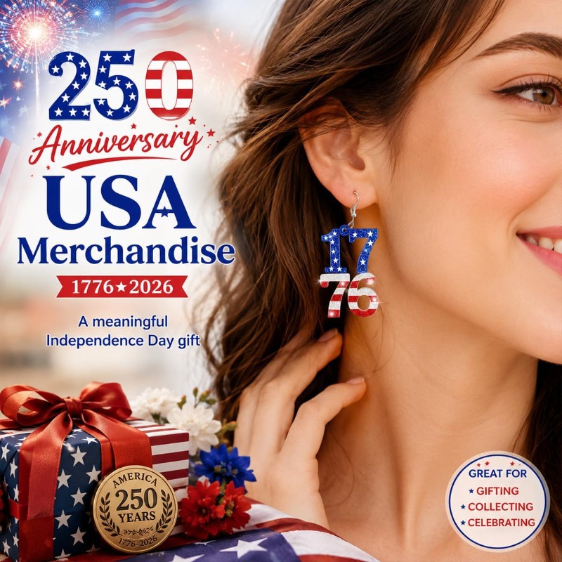 250 Anniversary USA Merchandis - Women Accessories Usa ulasan dan harga