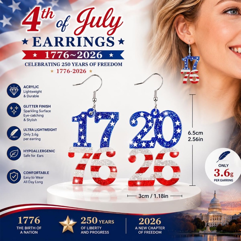 250 Anniversary USA Merchandis - Women Accessories Usa ulasan dan harga