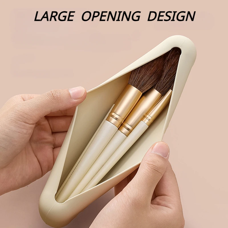 Travel Makeup Brush Holder Sil - Women Accessories Pouch ulasan dan harga