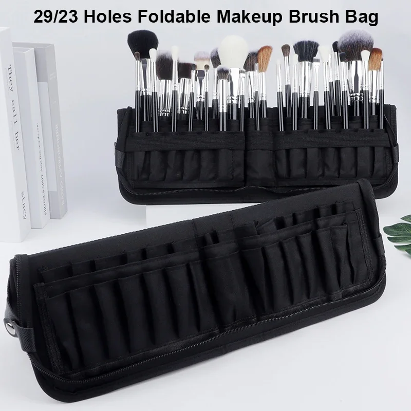 29/23 Holes Foldable Makeup Br - Women Accessories Pouch ulasan dan harga